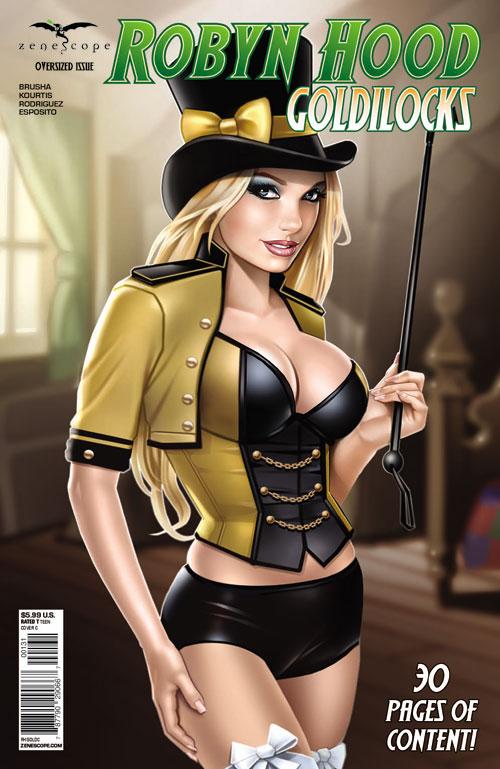 Robyn Hood Goldilocks Cover C Keith Garvey